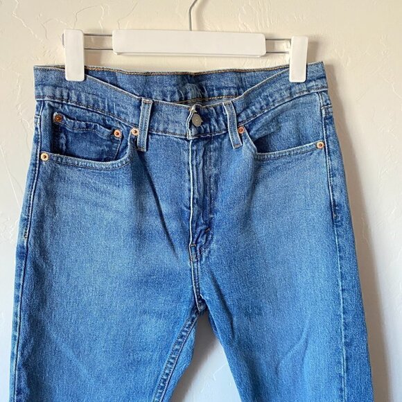 Mens Levis 510 Distressed Knee Stonewashed Skinny Jeans - Sz 32 x 32 - Picture 4 of 11